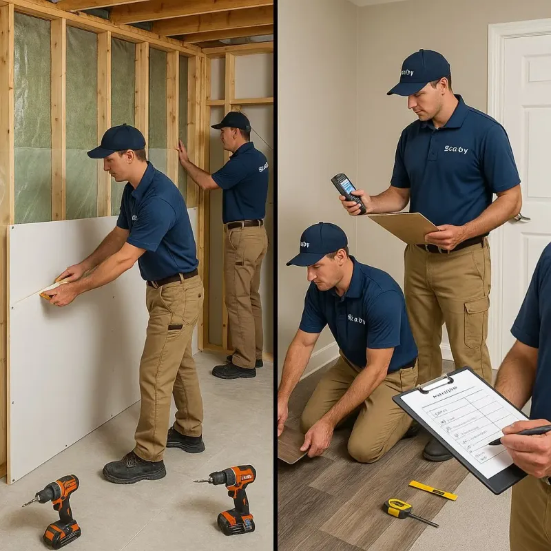 Repairs and Reconstruction process in Winton, NC