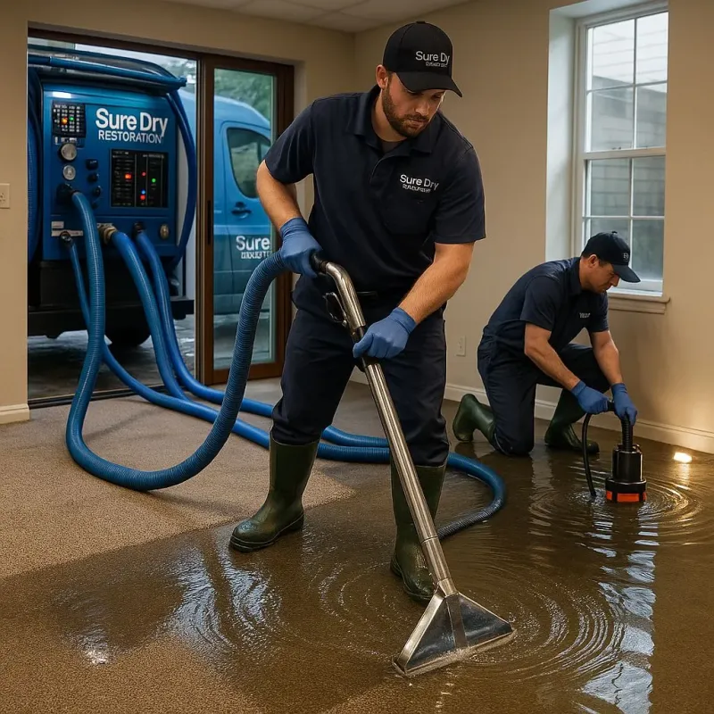 Water Extraction and Removal process in Winton, NC